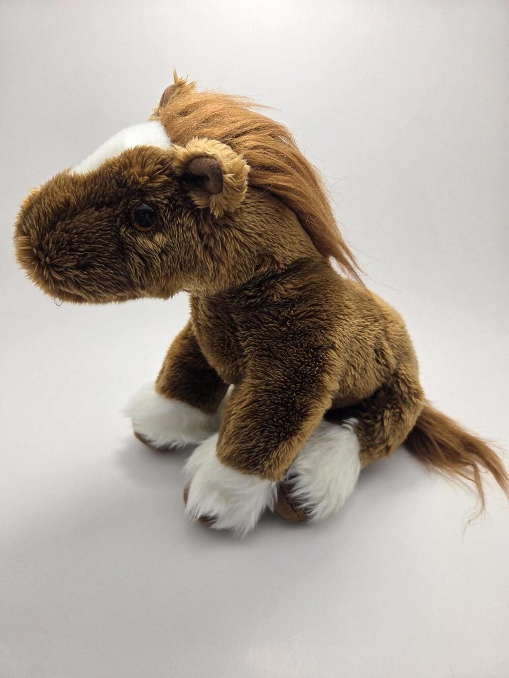 Ty Beanie Buddy Horse โHooferโ the Clydesdale Horse (13 inch) No Hang Tag